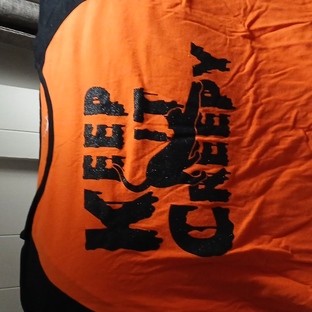 Keep it Spooky baseball sleeve t shirt size 2x